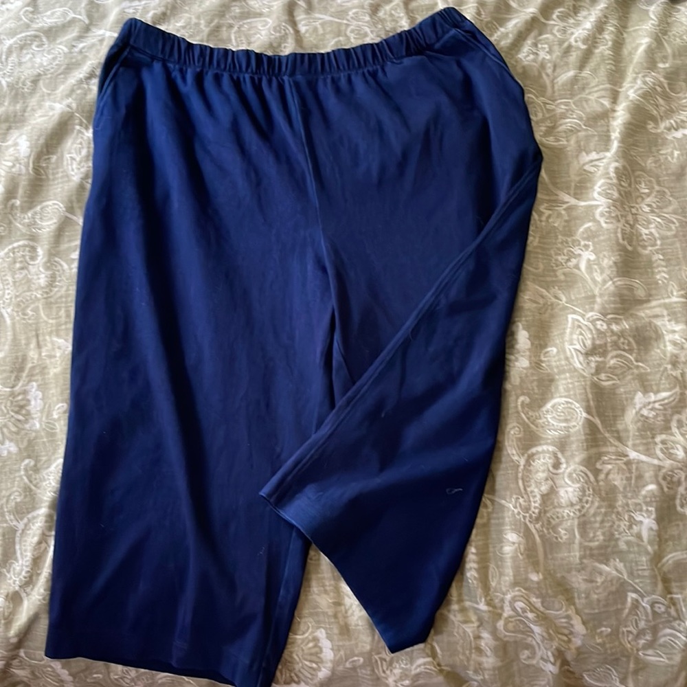 Brand new never worn  Lands end capri pants. Very stretchy